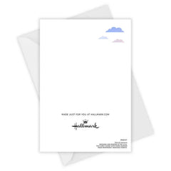 Little Hello Clouds Custom Card