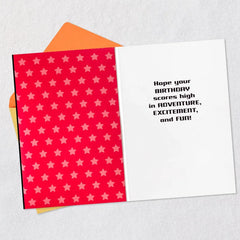 Ready to Play Video Game Musical Birthday Card With Light