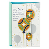 Grateful to Have You as Partner and Friend Birthday Card for Husband