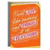 Sprinkle Joy Everywhere Encouragement Card