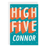 High Five Custom Congratulations Card