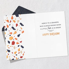 Man, Myth, Mischief-Maker Birthday Card for Grandpa