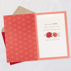 The Love of My Life Sweetest Day Card for Wife
