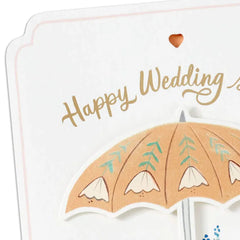 Your Promise Makes Hearts Happy Bridal Shower Card for Couple
