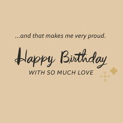 Wishing You Joy and Blessings Birthday Card for Daughter