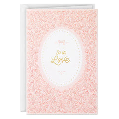 Love Is Lovelier New Baby Girl Card