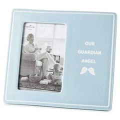 Our Guardian Angel Blue Picture Frame, 4x6