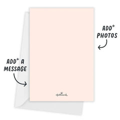 Oval Frame on Blush Pink Save the Date