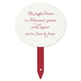 Be Joyful Garden Stake, 6"