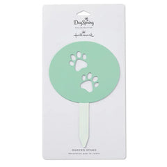 Paw Prints Garden Stake, 6"
