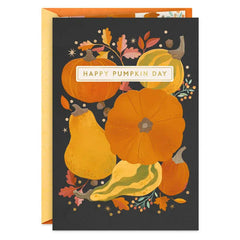 Happy Pumpkin Day Halloween Card