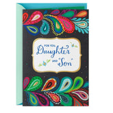Putting Love at the Center Anniversary Card for Daughter and Son-in-Law