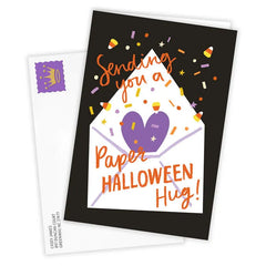 Paper Hug Custom Halloween Card