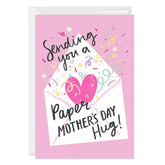Paper Hug Custom Mother's Day Card