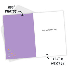 Paper Hug Custom Valentine's Day Card