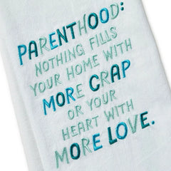 Parenthood Funny Tea Towel, 18x26