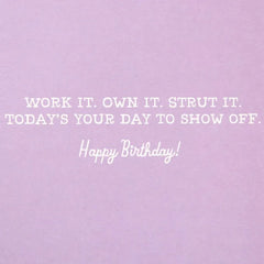 Party Cat Funny Musical Birthday Card With Motion