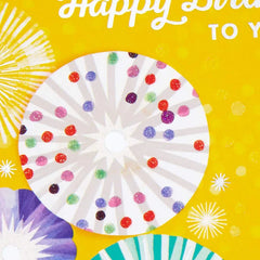Wishing You a Happy Day and a Wonderful Year Birthday Card