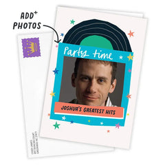 Party Time Custom Birthday Card