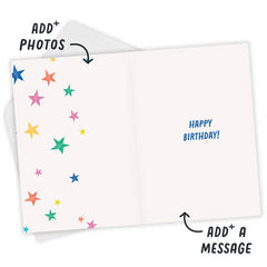 Party Time Custom Birthday Card
