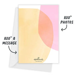 Artsy Color Collage Flat Birthday Invitation