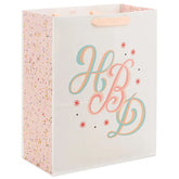 13" Pastel HBD Large Gift Bag