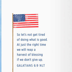 God Bless You in a Special Way Religious Veterans Day Card