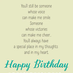 You Make Me Smile Birthday Card for Son