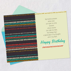 You Make Me Smile Birthday Card for Son
