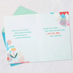 Love You as Much as Ever Birthday Card for Mom