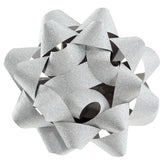 4.6" Sparkling Silver Gift Bow