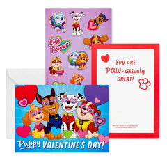 Paw Patrol™ Kids Assorted Valentine's Day Cards With Stickers, Pack of 24
