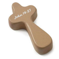 Peace Mini Comfort Cross, 2.25"