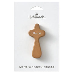 Peace Mini Comfort Cross, 2.25"