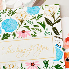 Peaceful Flowers Boxed Sympathy Cards Assortment, Pack of 16