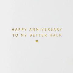My Better Half, PB & J Anniversary Card