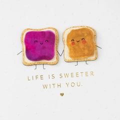 My Better Half, PB & J Anniversary Card