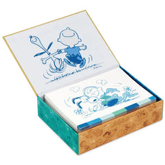 Peanuts® 75th Anniversary Classic Sketches Assorted Blank Note Cards, Pack of 24