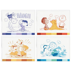 Peanuts® 75th Anniversary Classic Sketches Assorted Blank Note Cards, Pack of 24