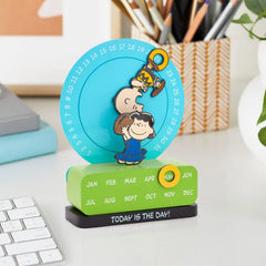 Peanuts® Charlie Brown and Lucy Magnetic Perpetual Calendar