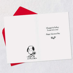 Peanuts® Snoopy Hugs Sweetest Day Card