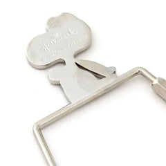 PeanutsĀ® Snoopy the Flying Ace Doghouse-Shaped Keychain
