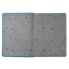 Peanuts® Snoopy and Woodstock Faux Leather Notebook
