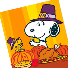 Peanuts® Snoopy and Woodstock Thanksgiving Cards, Pack of 10