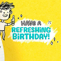 Bucket List Funny Birthday Card