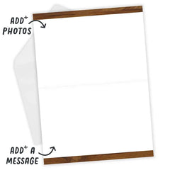 Personalized All About Dad Fun List Love Photo Card