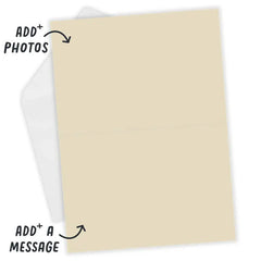 Personalized Awesome Dad Photo Card