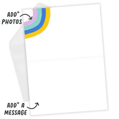 Personalized Balloons Celebration Photo Card
