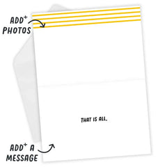 Personalized Best Ever Photo Card