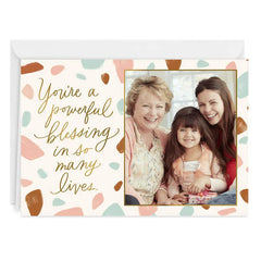 Personalized You’re a Blessing Photo Card